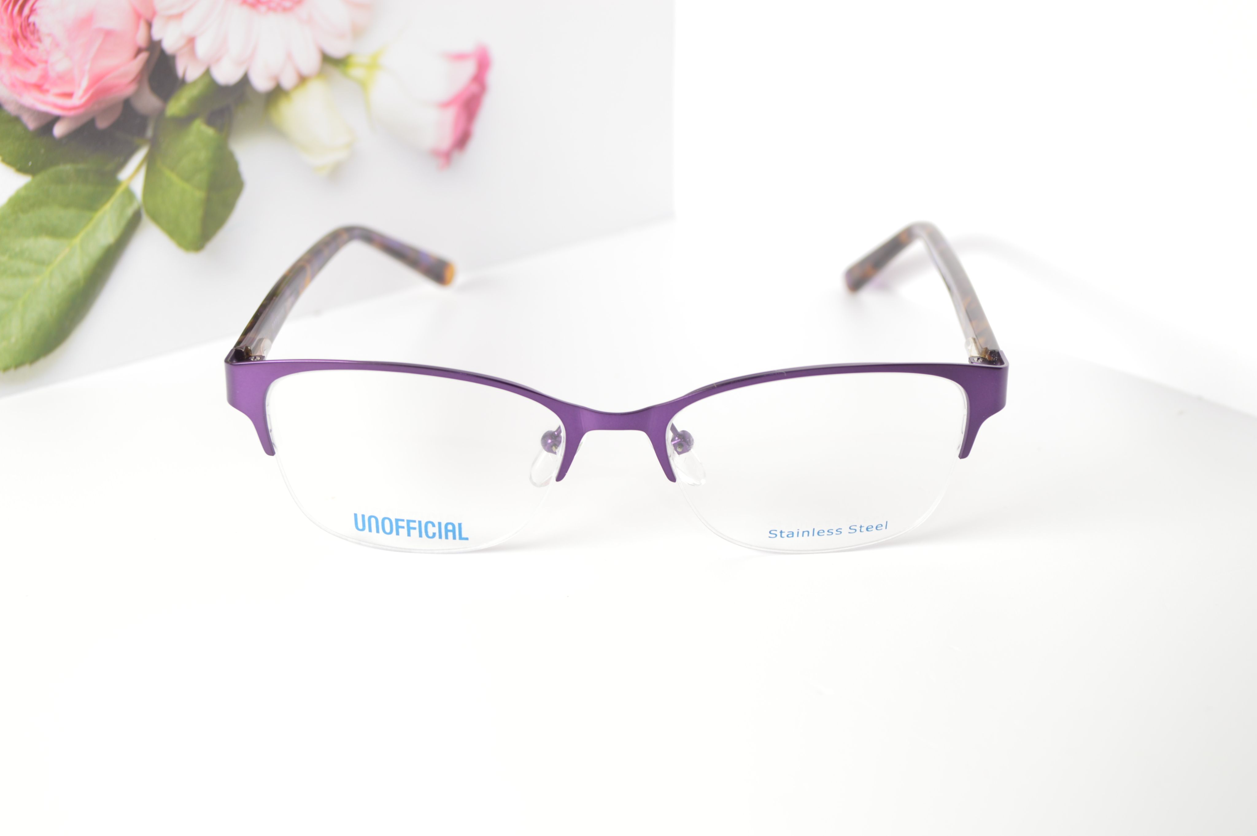 

Оправа для очков женская NoBrand OL-OM-Unofficial-UNOF0010-VH00-1.61 фиолетовая, OL-OM-Unofficial-UNOF0010-VH00-1.61