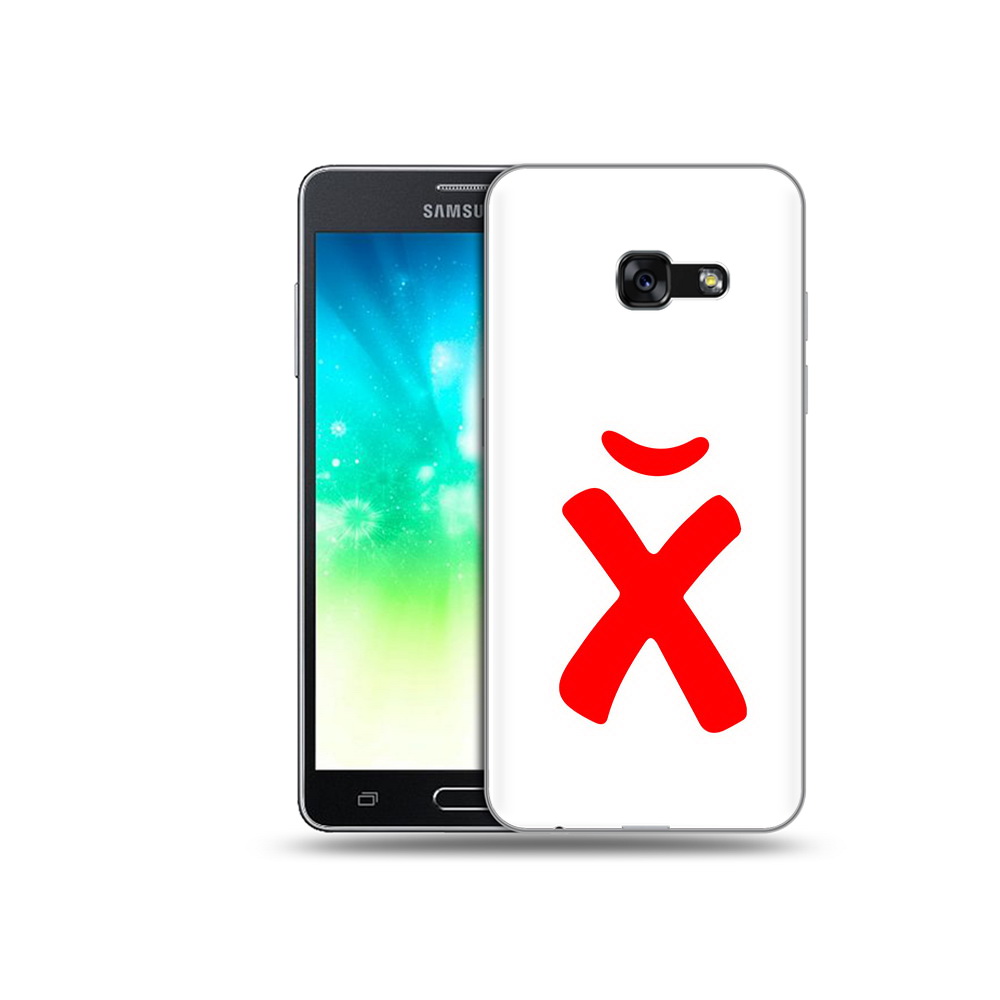 

Чехол MyPads Tocco для Samsung Galaxy A3 (2017) абстракция буква х (PT51197.565.209), Прозрачный, Tocco