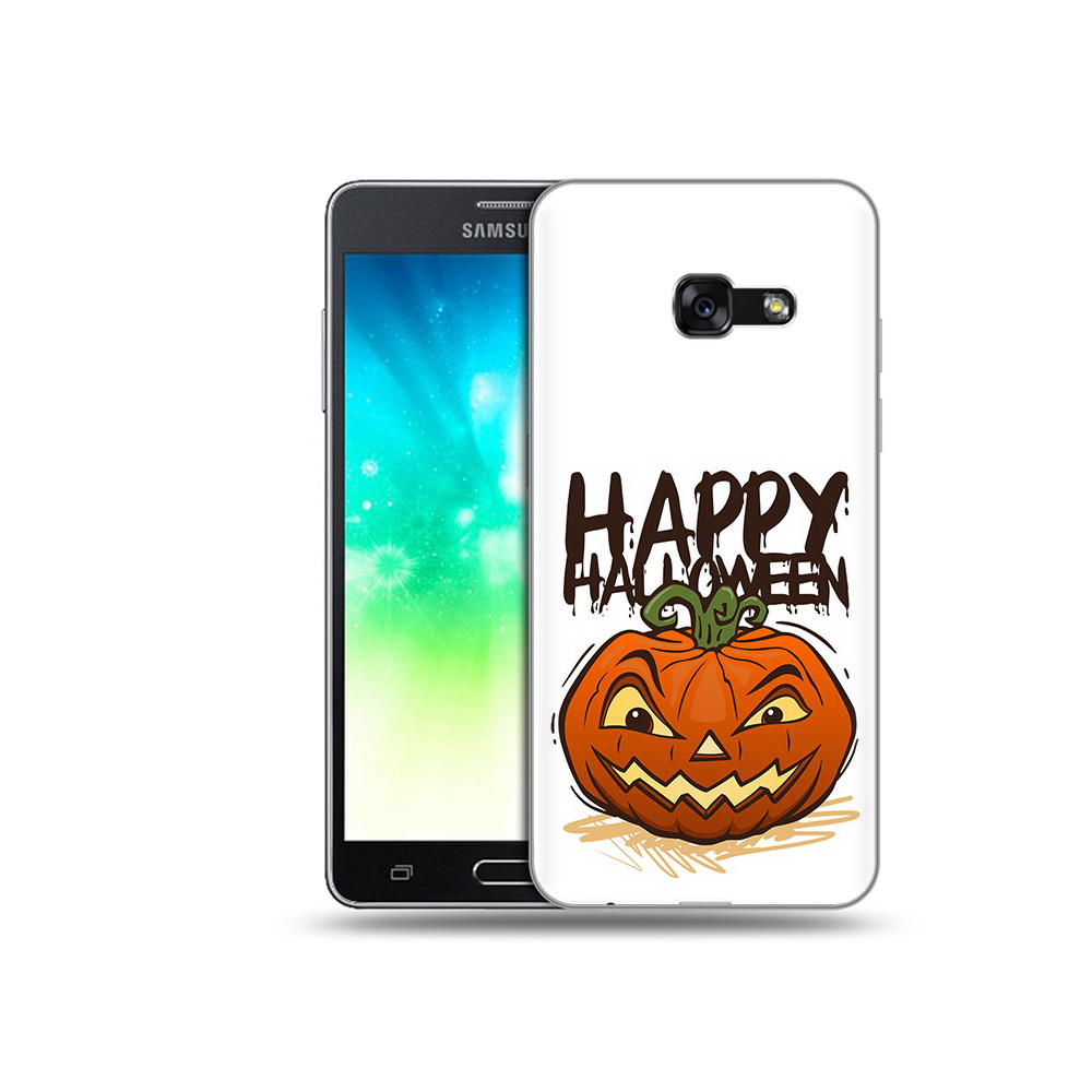 

Чехол MyPads Tocco для Samsung Galaxy A3 (2017) Хэллоуин счастливый (PT51197.565.195), Прозрачный, Tocco