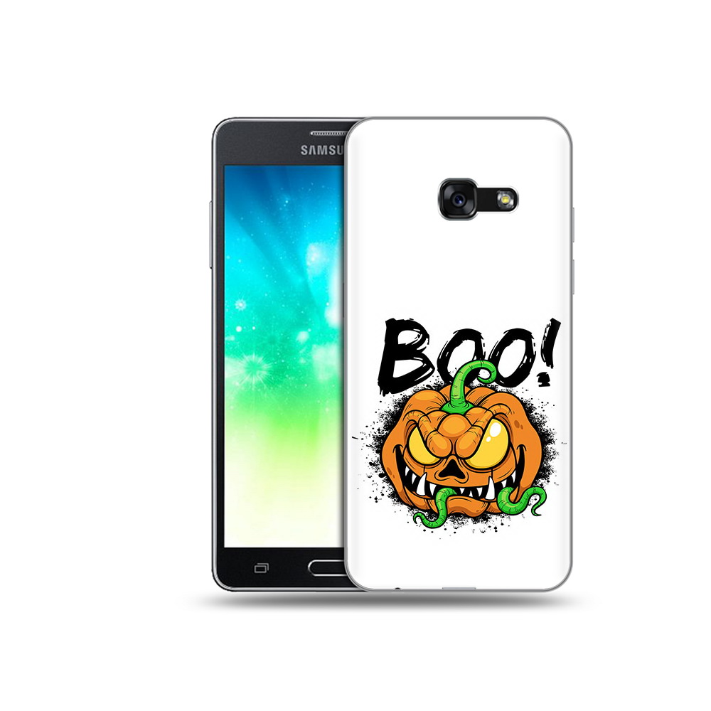 

Чехол MyPads Tocco для Samsung Galaxy A3 (2017) Хэллоуин бу (PT51197.565.193), Прозрачный, Tocco