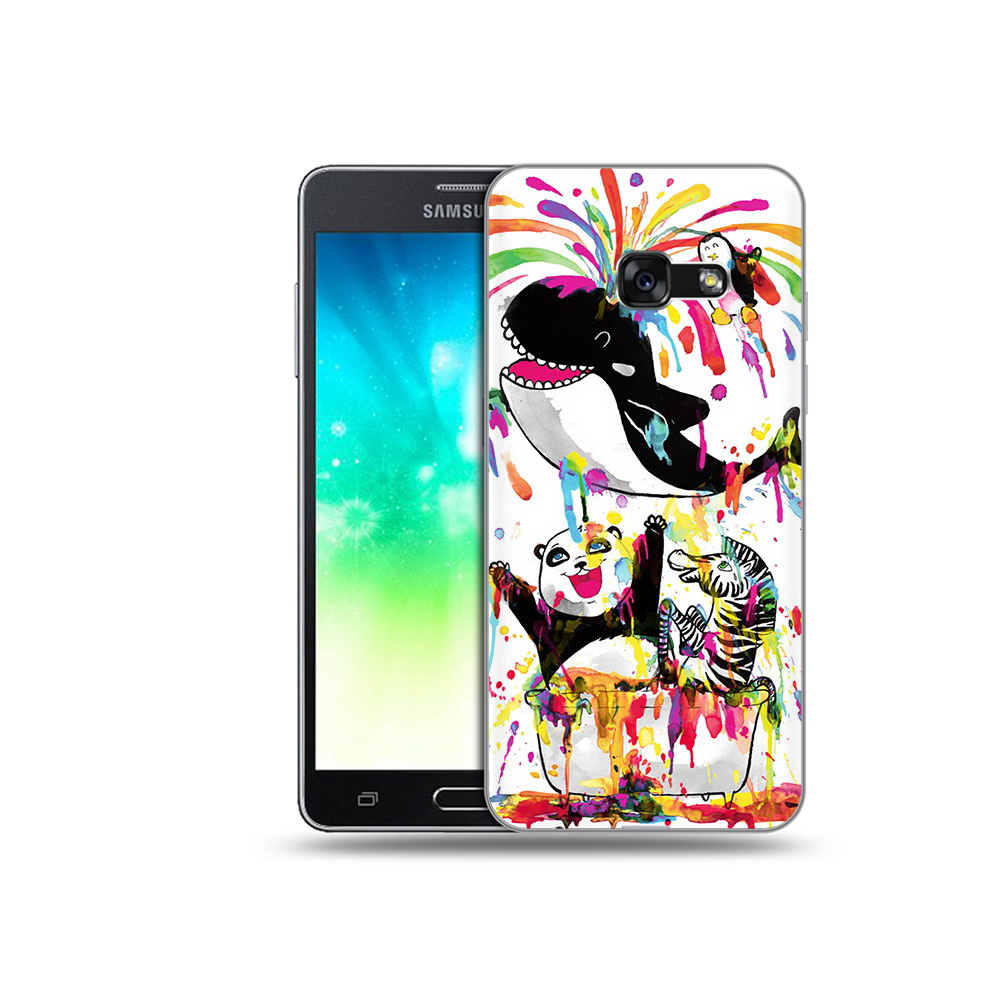 

Чехол MyPads Tocco для Samsung Galaxy A3 (2017) Хиппи кит (PT51197.565.191), Прозрачный, Tocco