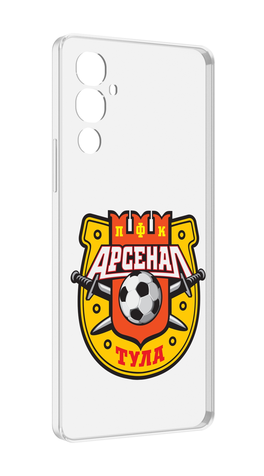 

Чехол MyPads фк-арсенал-тула-2 для Tecno Pova 4, Прозрачный, Tocco