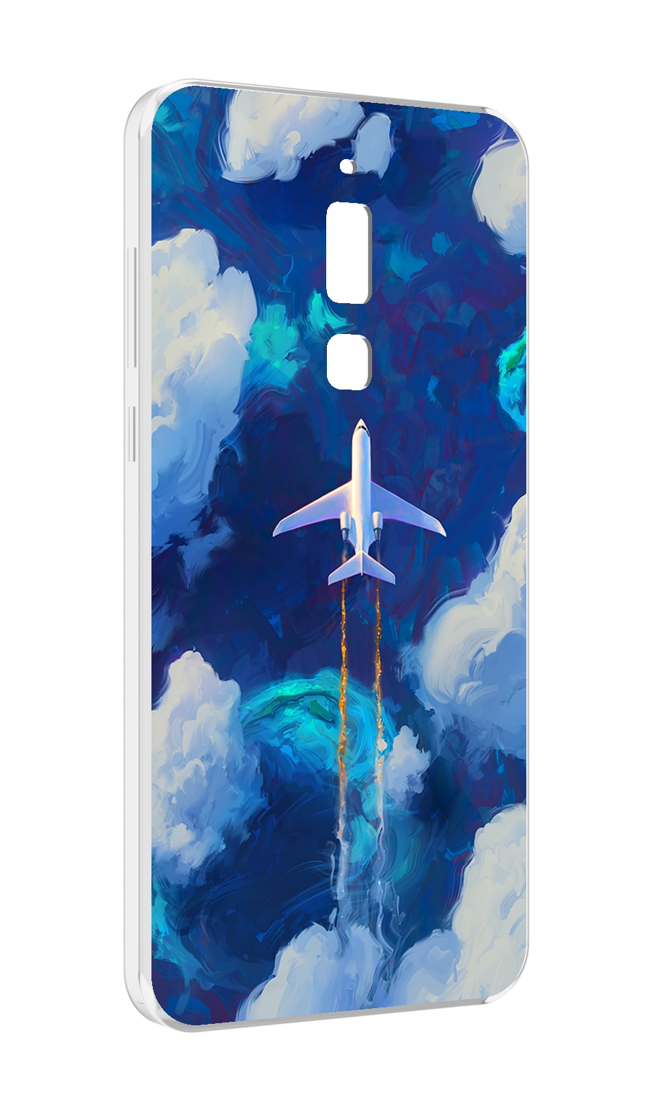 

Чехол MyPads самолет-в-небе-рисунок для Meizu M6T, Прозрачный, Tocco