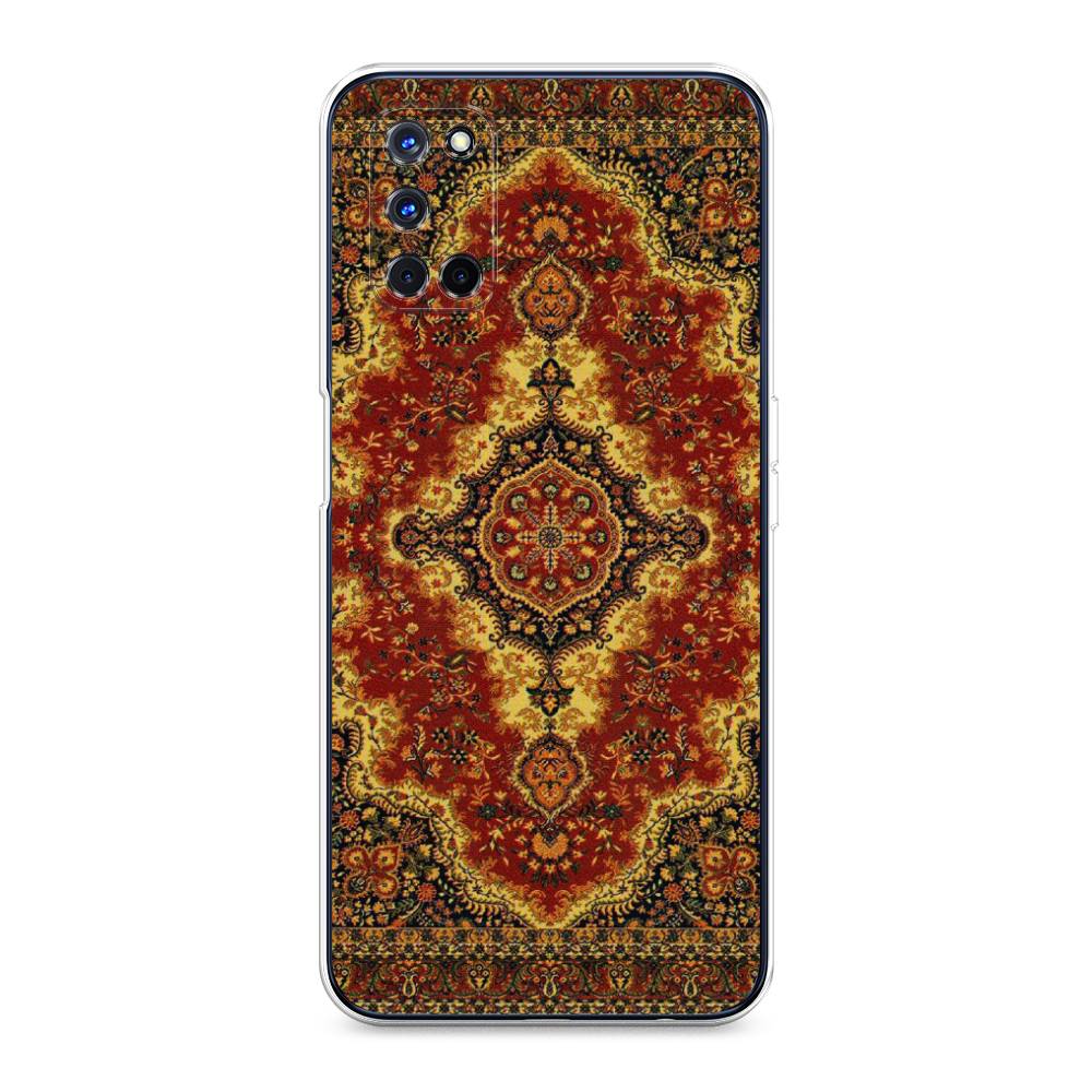 

Чехол на Oppo A52 "Ковер", Коричневый;золотистый;красный, 253250-3