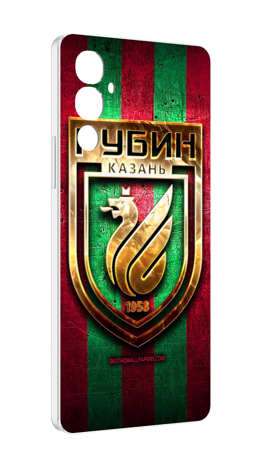 

Чехол MyPads фк рубин казань для Tecno Pova 4, Прозрачный, Tocco