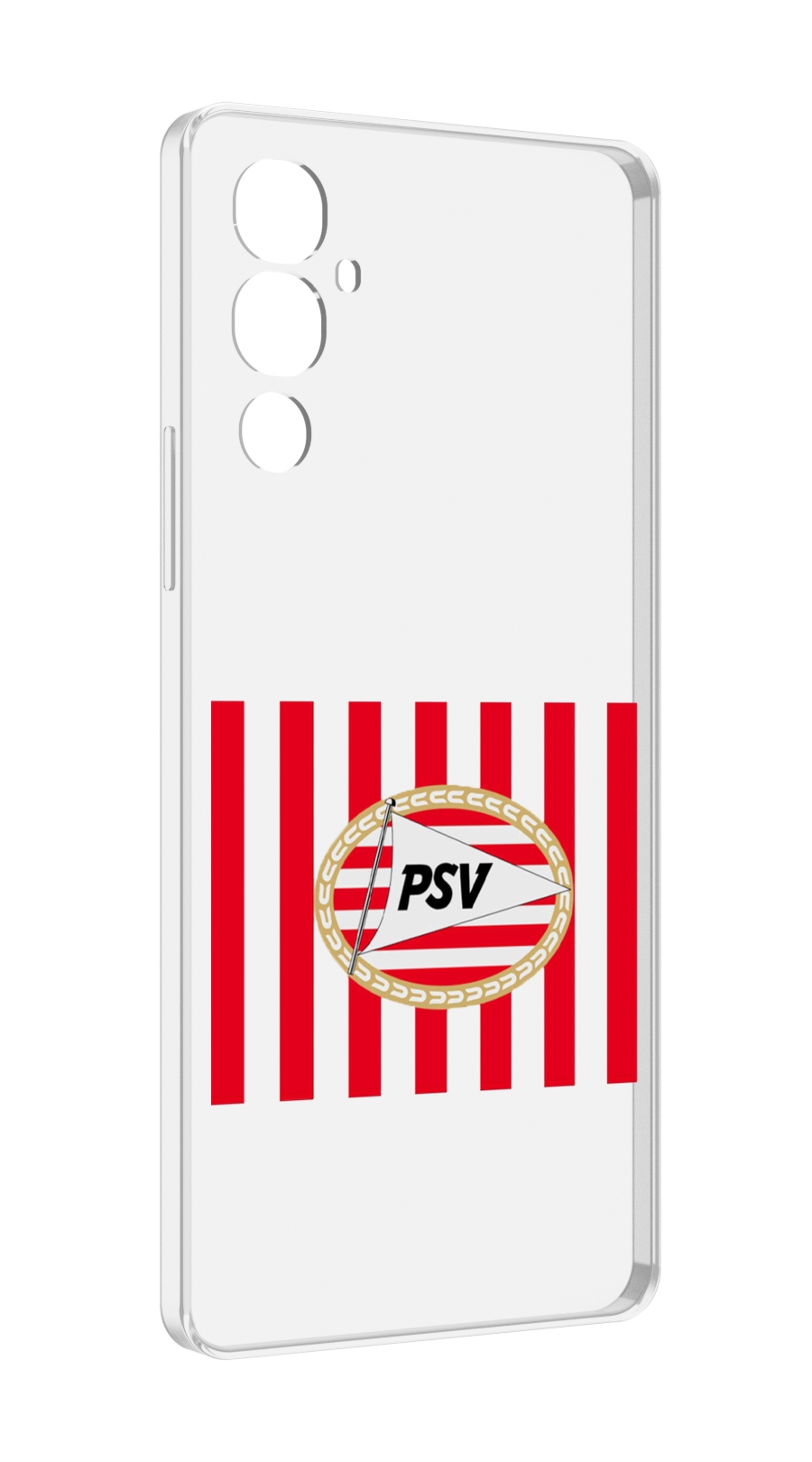

Чехол MyPads фк псв голландия мужской для Tecno Pova 4, Прозрачный, Tocco