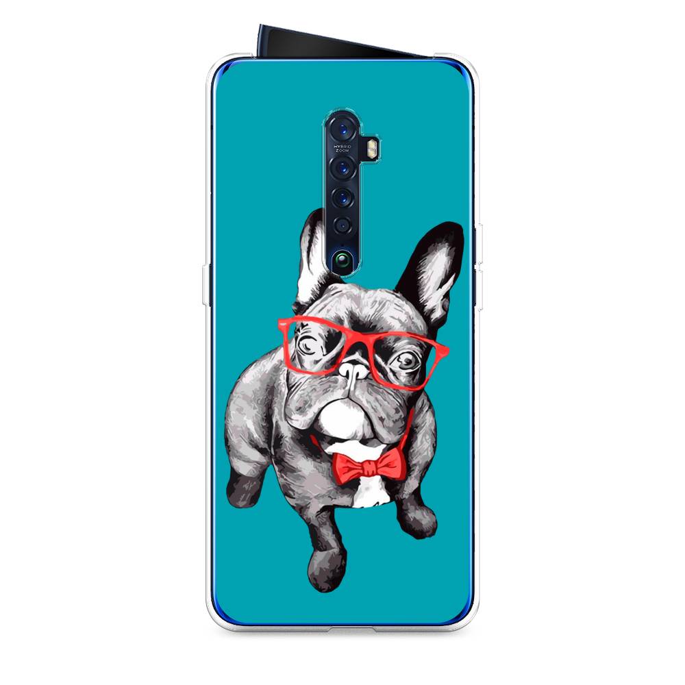 

Чехол на Oppo Reno 2 "Французский бульдог", 253550-1