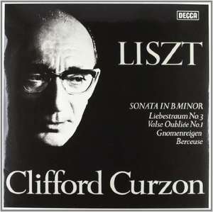 

Liszt: Sonata in B minor, Liebestraum No. 3, Valse Oubliee No. 1, Gnomenreigen, Berceuse -, 1 LP