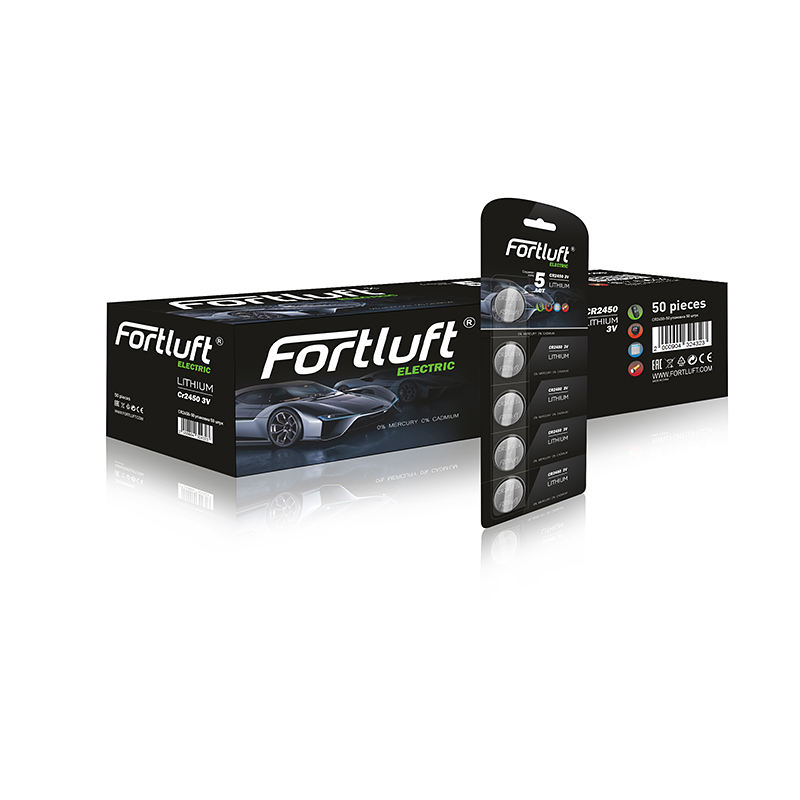 

Батарейка Fortluft CR2450-50