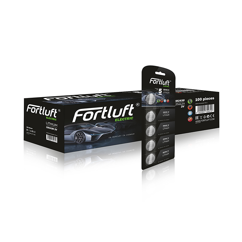 

Батарейка Fortluft CR2430-50
