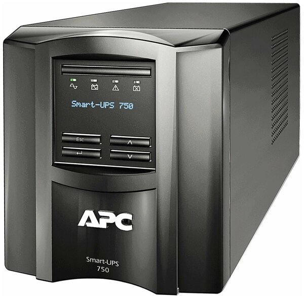 Источник бесперебойного питания APC Smart-UPS SMT750IC 500Вт 750ВА черный