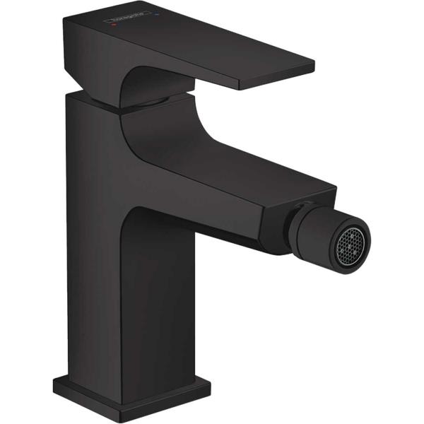 фото Смеситель для биде hansgrohe metropol 32520670 черный матовый