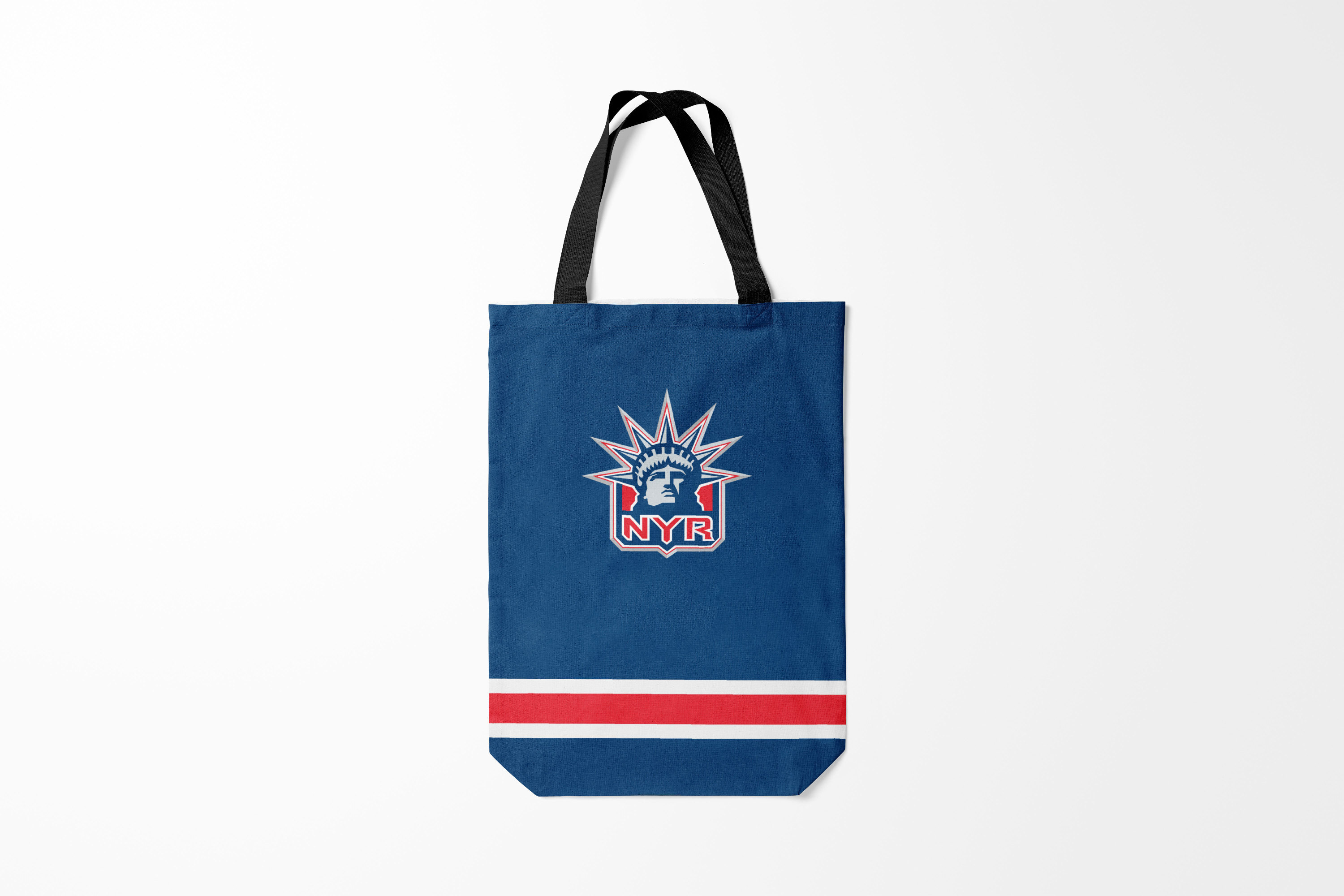 

Сумка шoппер унисекс Burnettie NHL New York Rangers 2017, синий, NHL New York Rangers 2017