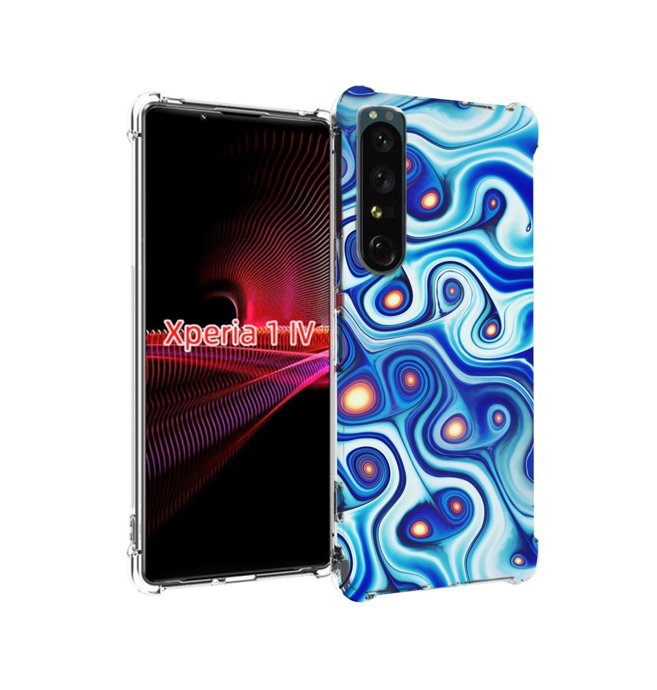 

Чехол накладка MyPads абстрактная-текстура для Sony Xperia 1 IV, Прозрачный, Tocco