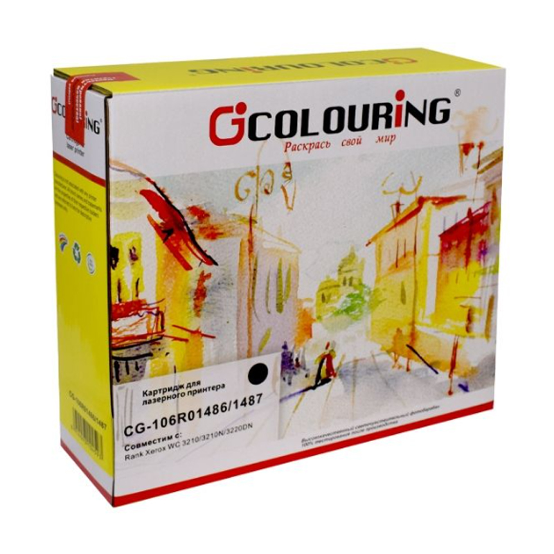 

Картридж для лазерного принтера COLOURING (ТЕСТ_CG-106R01487) черный, совместимый