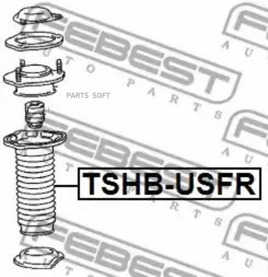 

FEBEST Пыльник заднего амортизатора FEBEST TSHB-USFR