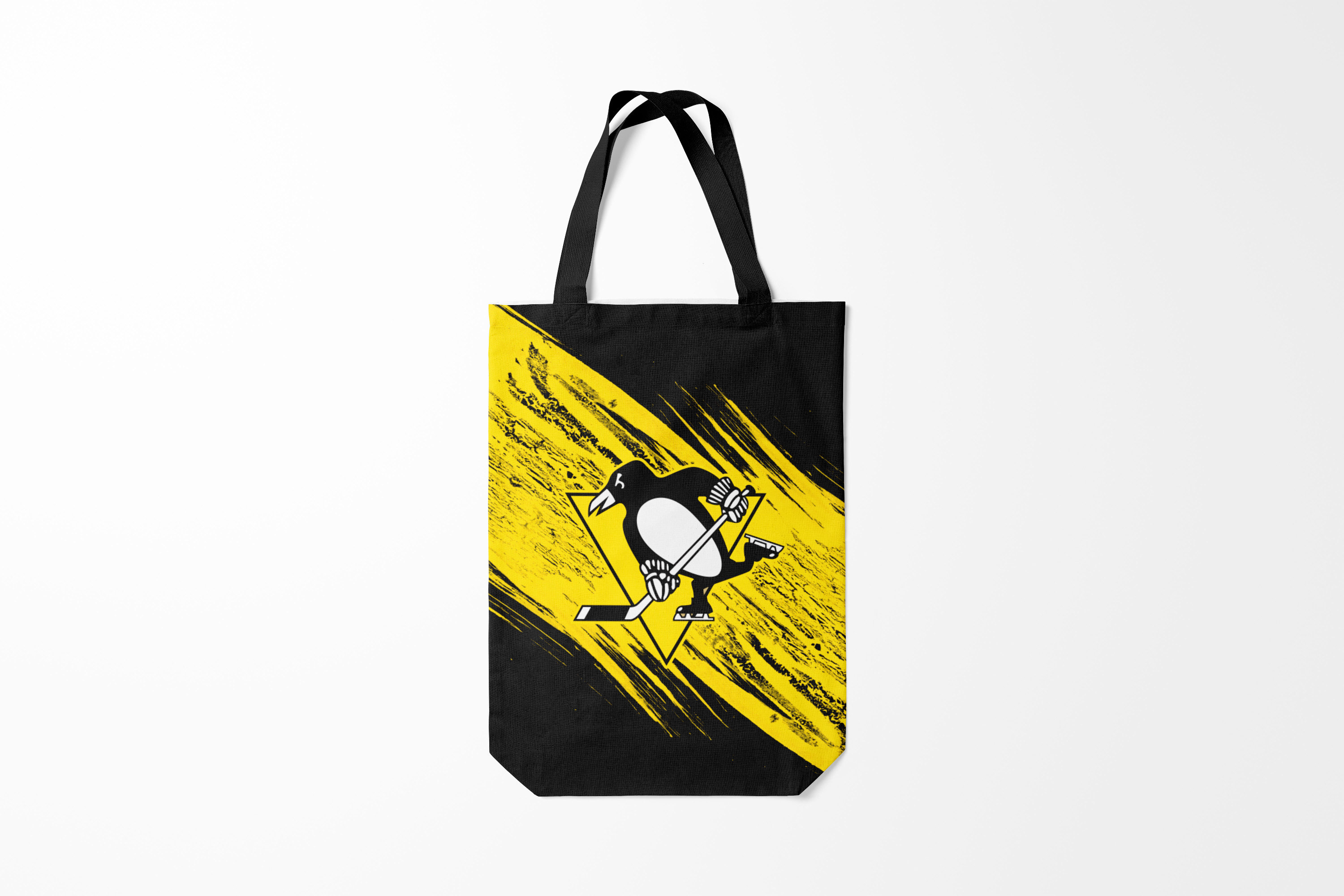 

Сумка шoппер унисекс Burnettie NHL Pittsburgh Penguins Sport, черный, NHL Pittsburgh Penguins Sport