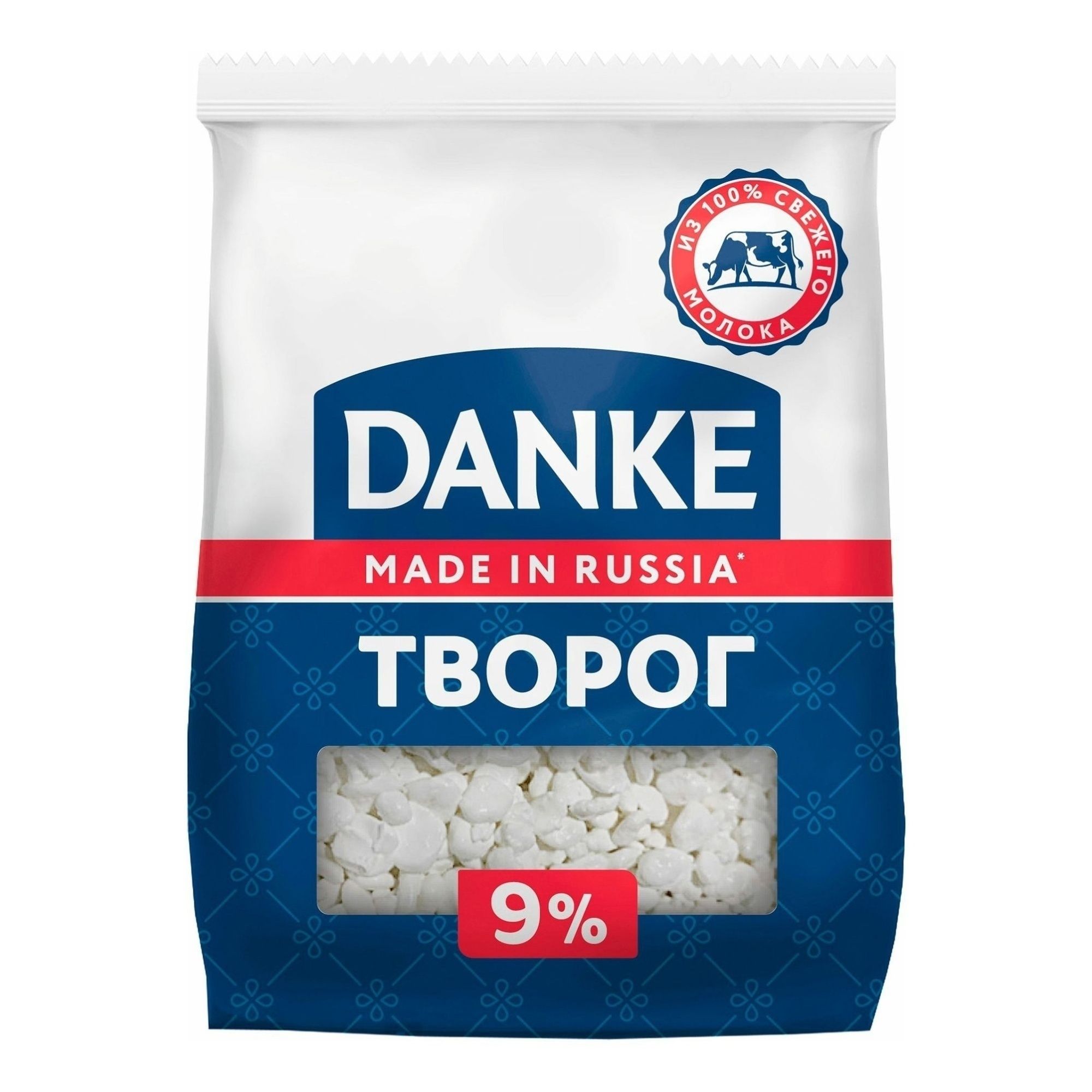 Творог рассыпчатый Danke 9 БЗМЖ 650 г 279₽