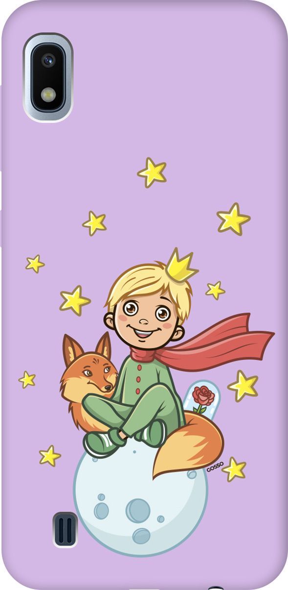 

Чехол на Samsung Galaxy A10 с принтом "Little Prince" сиреневый, Фиолетовый;бежевый, 215