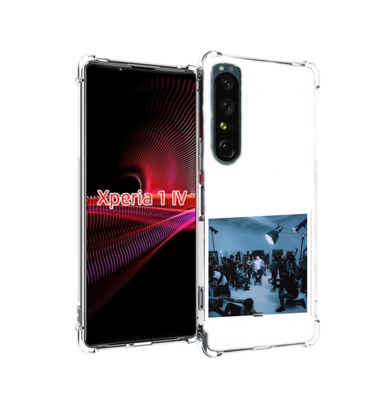

Чехол накладка MyPads Уроборос Скриптонит для Sony Xperia 1 IV, Прозрачный, Tocco