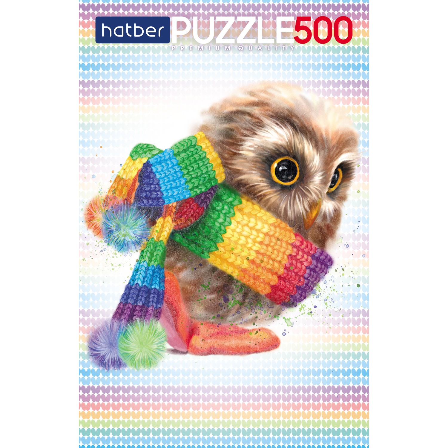 

Hatber 500 деталей, Premium, "Совушки"