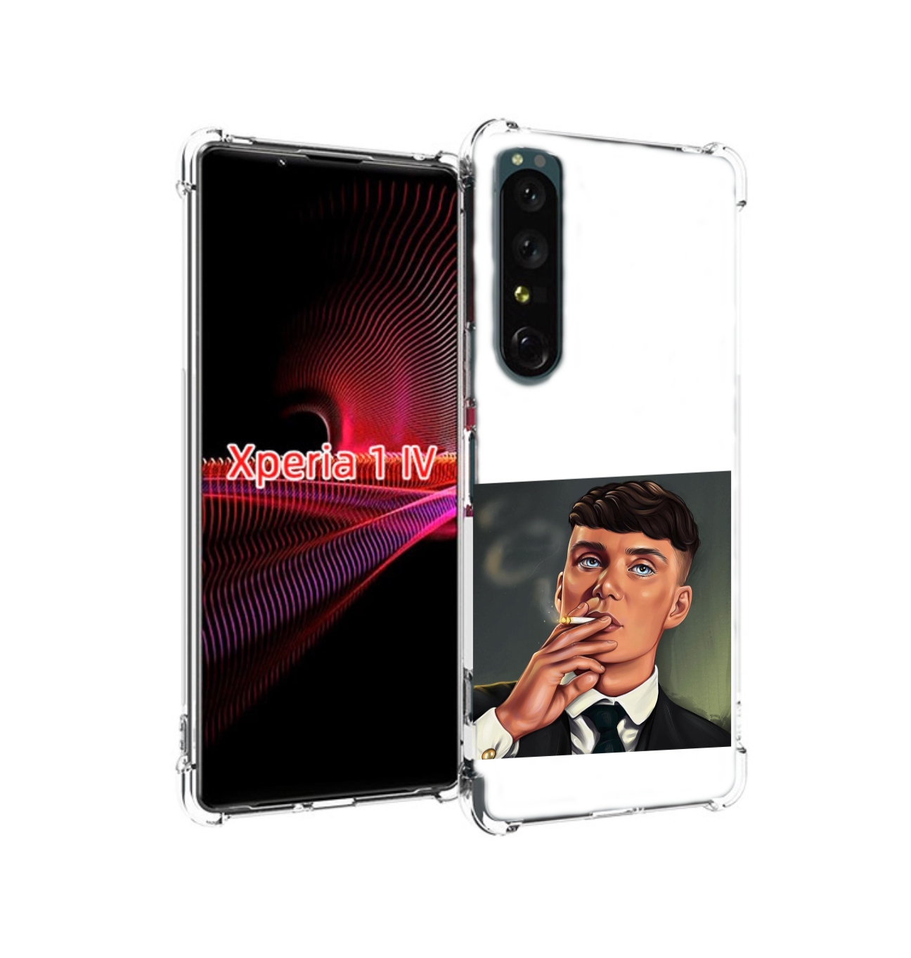 

Чехол накладка MyPads Томас-Шелби для Sony Xperia 1 IV, Прозрачный, Tocco