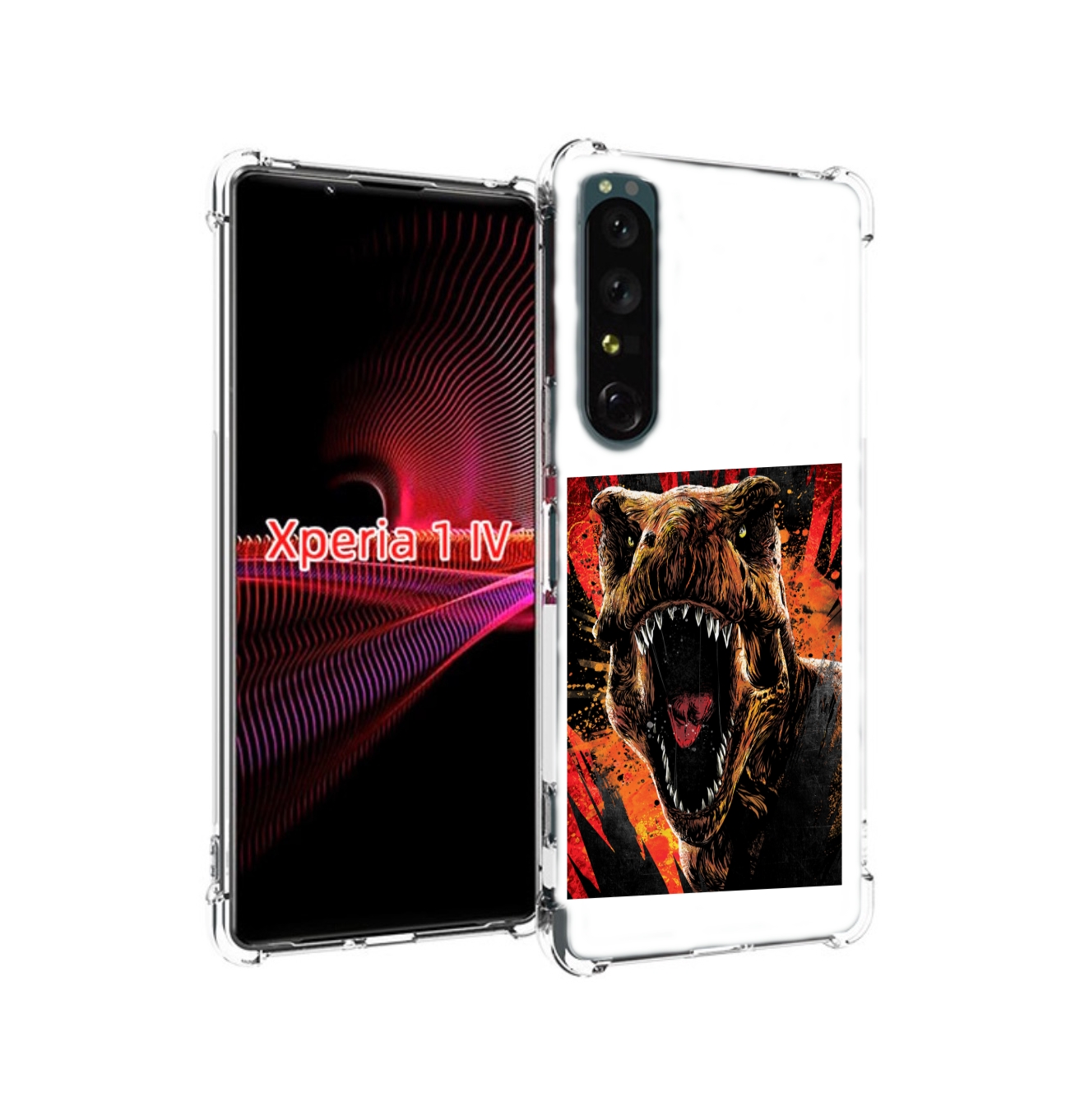 

Чехол накладка MyPads Тиранозавр для Sony Xperia 1 IV, Прозрачный, Tocco