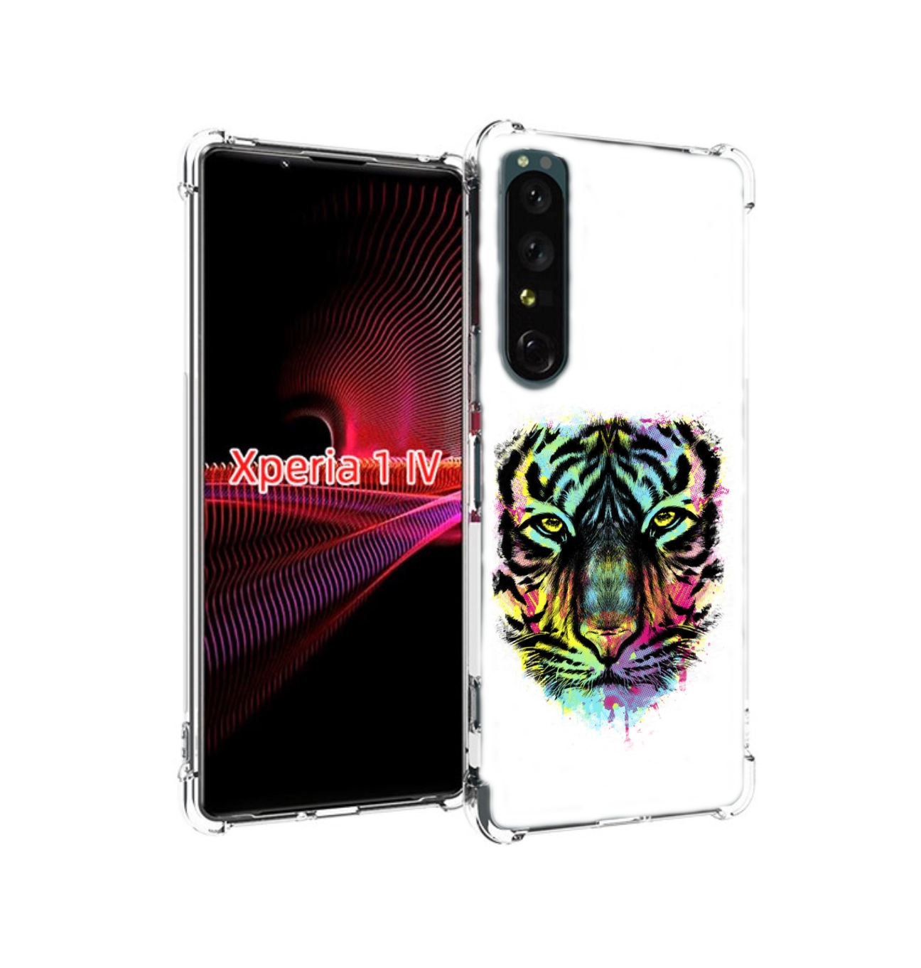 

Чехол накладка MyPads Тигр 1 для Sony Xperia 1 IV, Прозрачный, Tocco