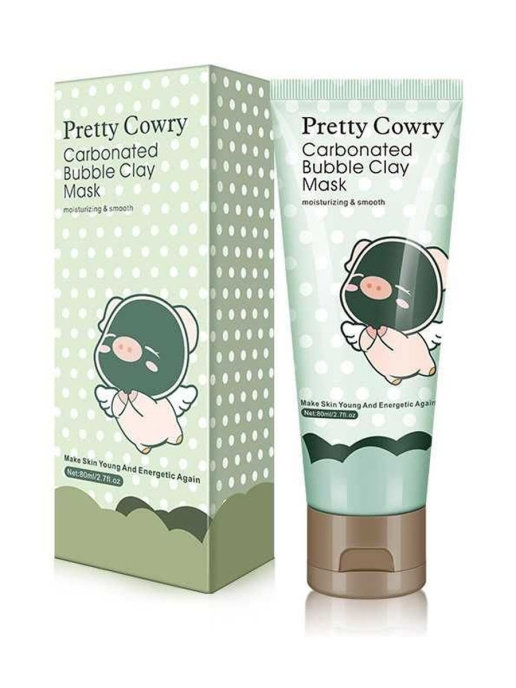 

Глиняная пузырьковая маска для лица Pretty Cowry carbonated bubble clay mask 80г