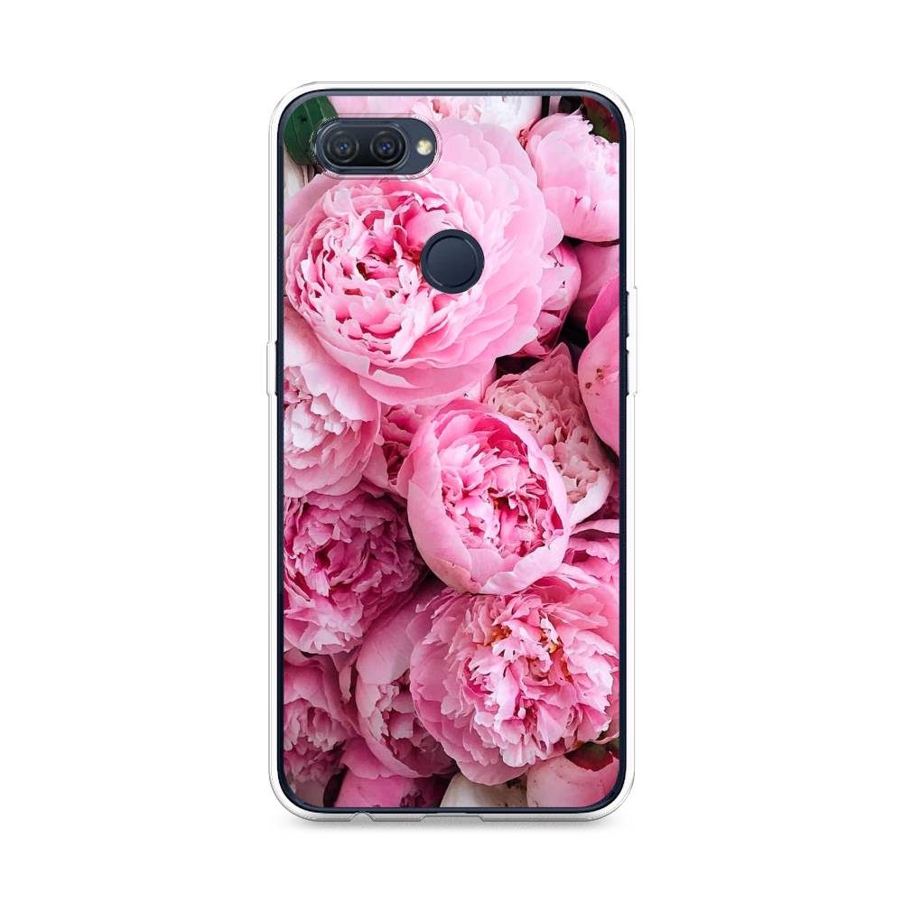 

Чехол для Oppo A12 "Розовые пионы", Бежевый;розовый, 253450-2