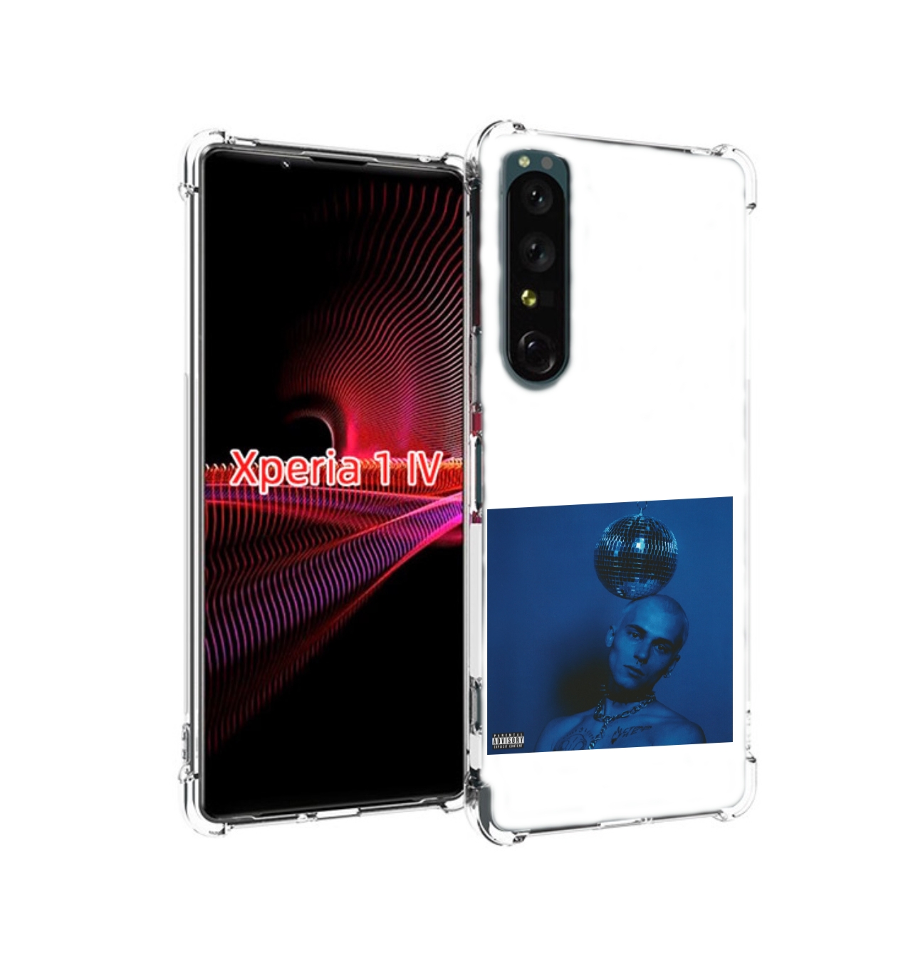 

Чехол накладка MyPads Страха нет OFFMi для Sony Xperia 1 IV, Прозрачный, Tocco