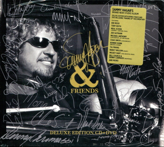 фото Sammy hagar / sammy hagar & friends (deluxe edition)(cd+dvd) frontiers records