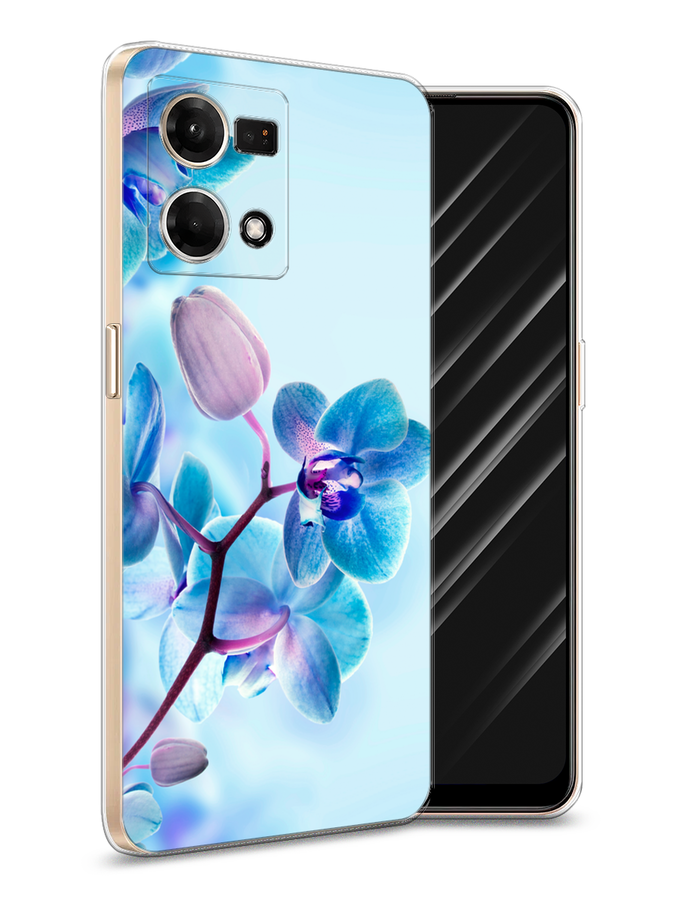 

Чехол Awog на Oppo Reno 8 4G "Голубая орхидея", Голубой;синий;фиолетовый, 2511450-8