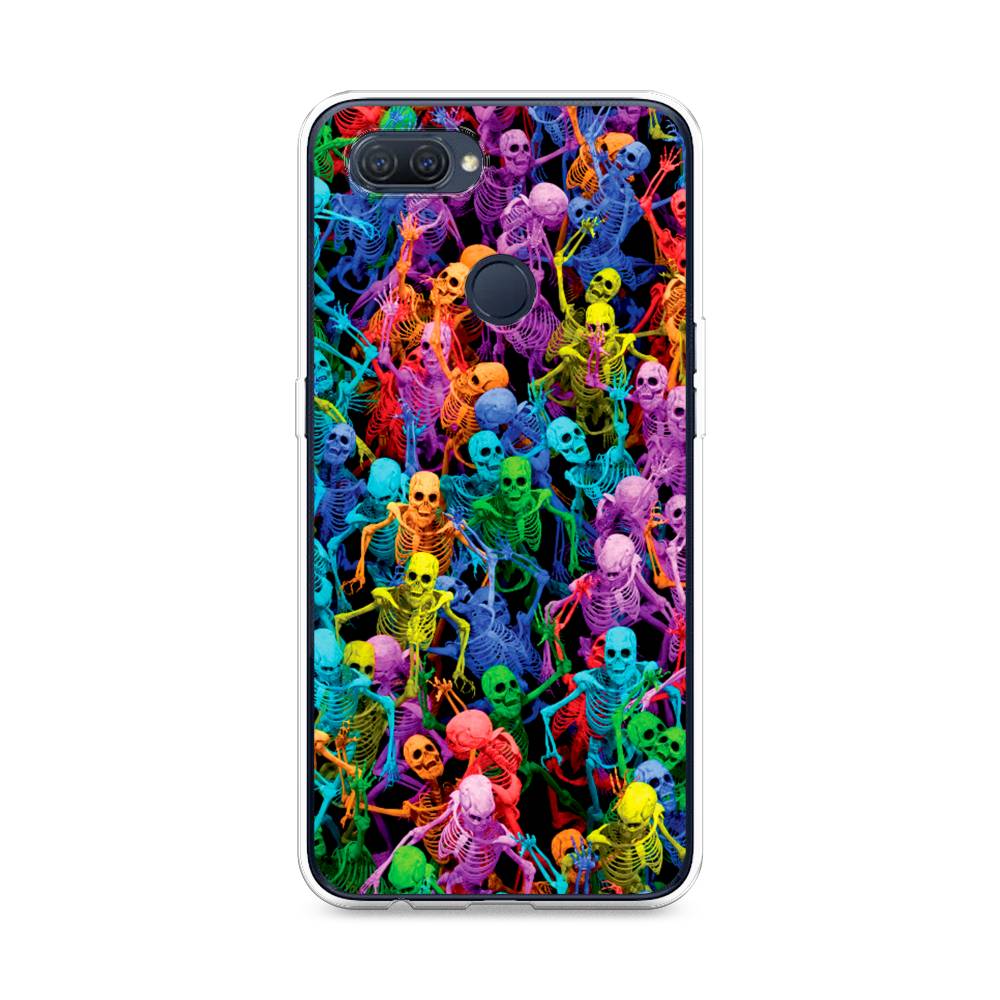 

Чехол для Oppo A12 "Вечеринка скелетов", Фиолетовый;желтый;оранжевый, 253450-6