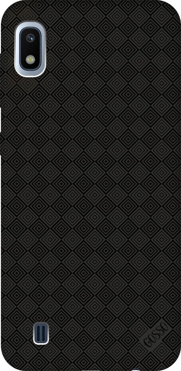 

Матовый чехол на Samsung Galaxy A10 с принтом "Magic Squares" черный, 611
