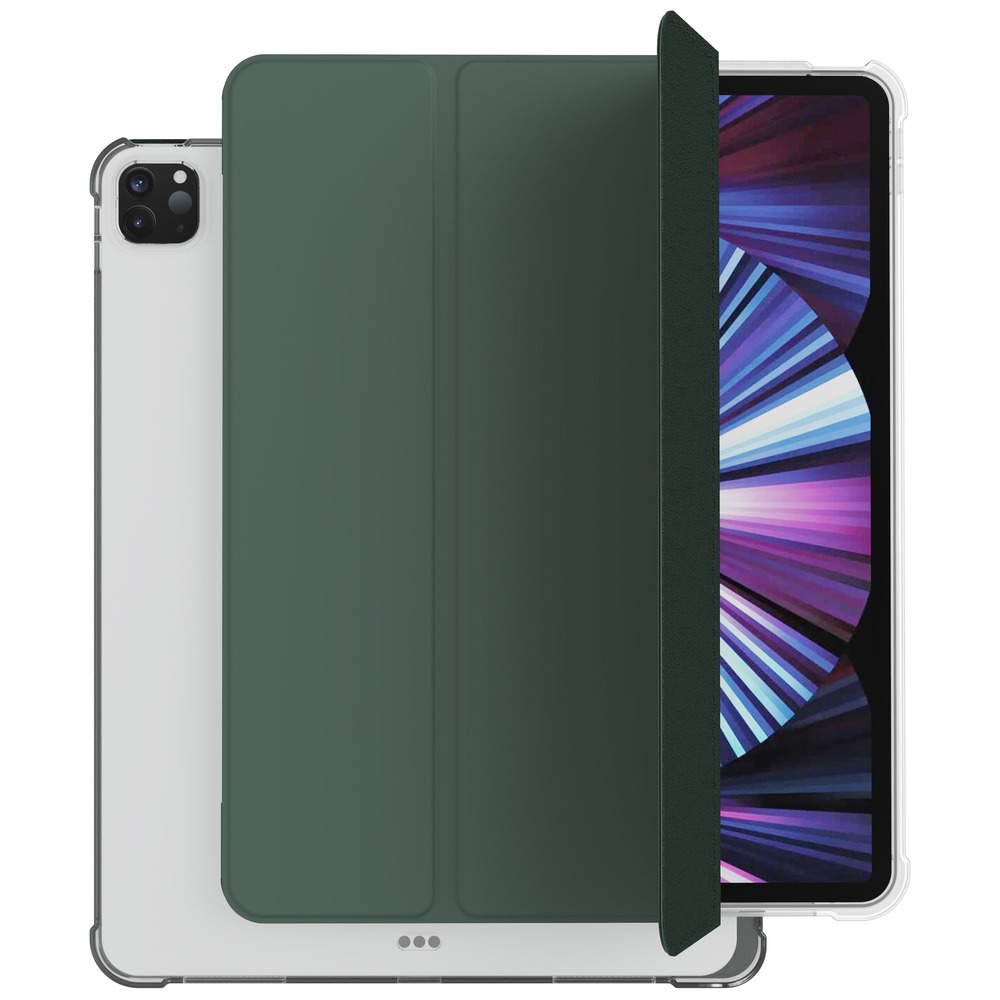Чехол для планшета VLP Dual Folio для Apple iPad Pro (2021) 11, тёмно-зелёный