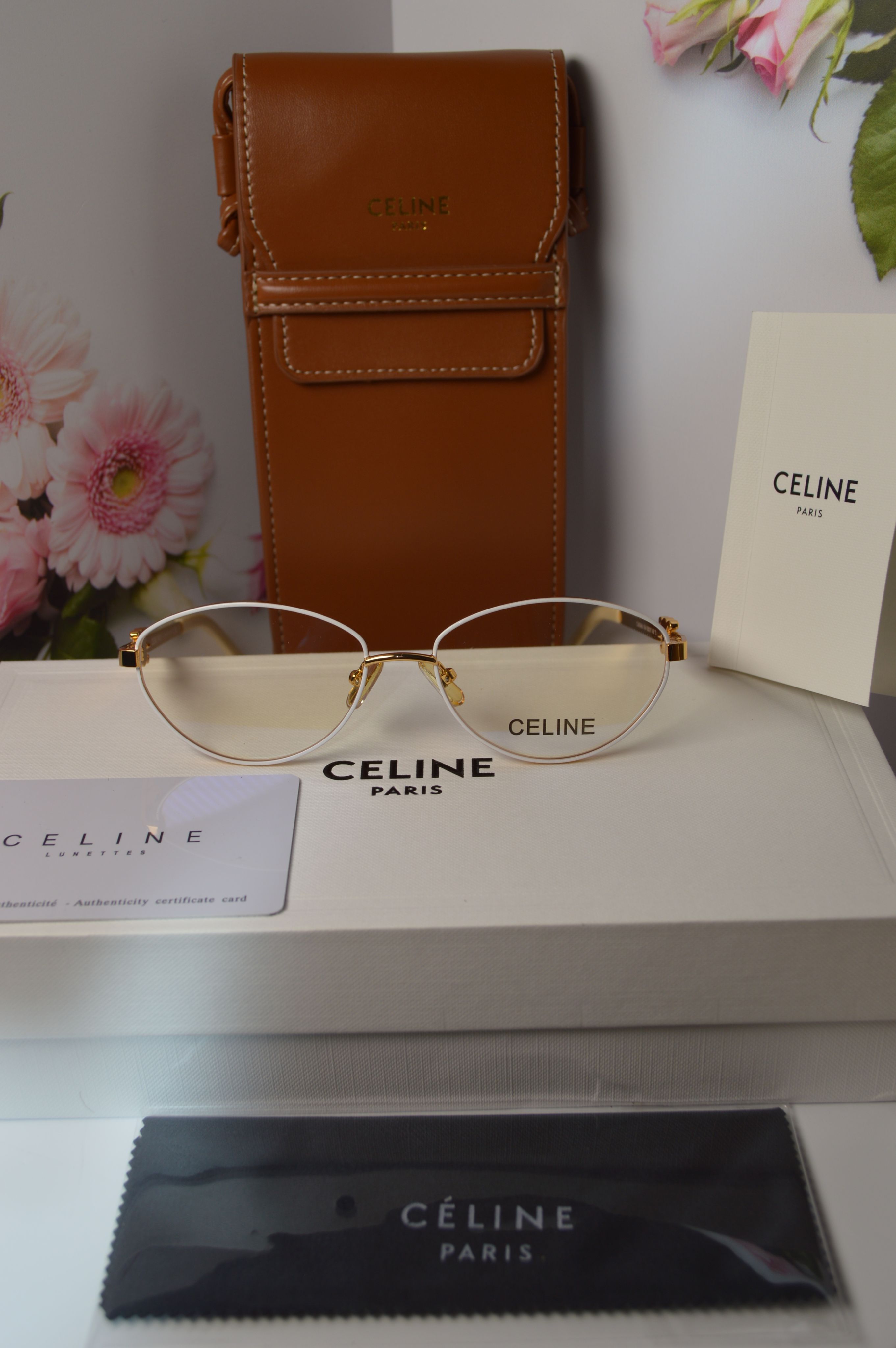 

Оправа для очков женская Celine OL-OM-Celine-40246U-01A-white-gold золотистая, OL-OM-Celine-40246U-01A-white-gold