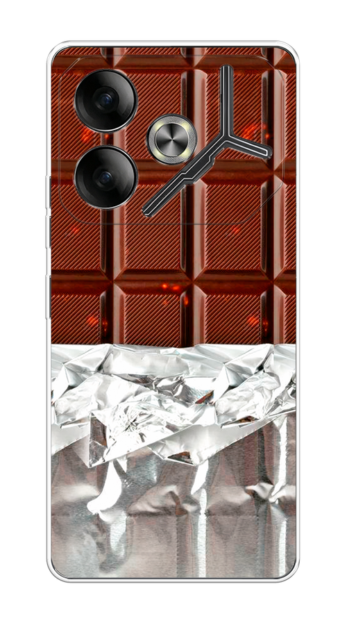

Чехол на Tecno Pova 6 "Шоколад в обертке", Коричневый, 305350-1