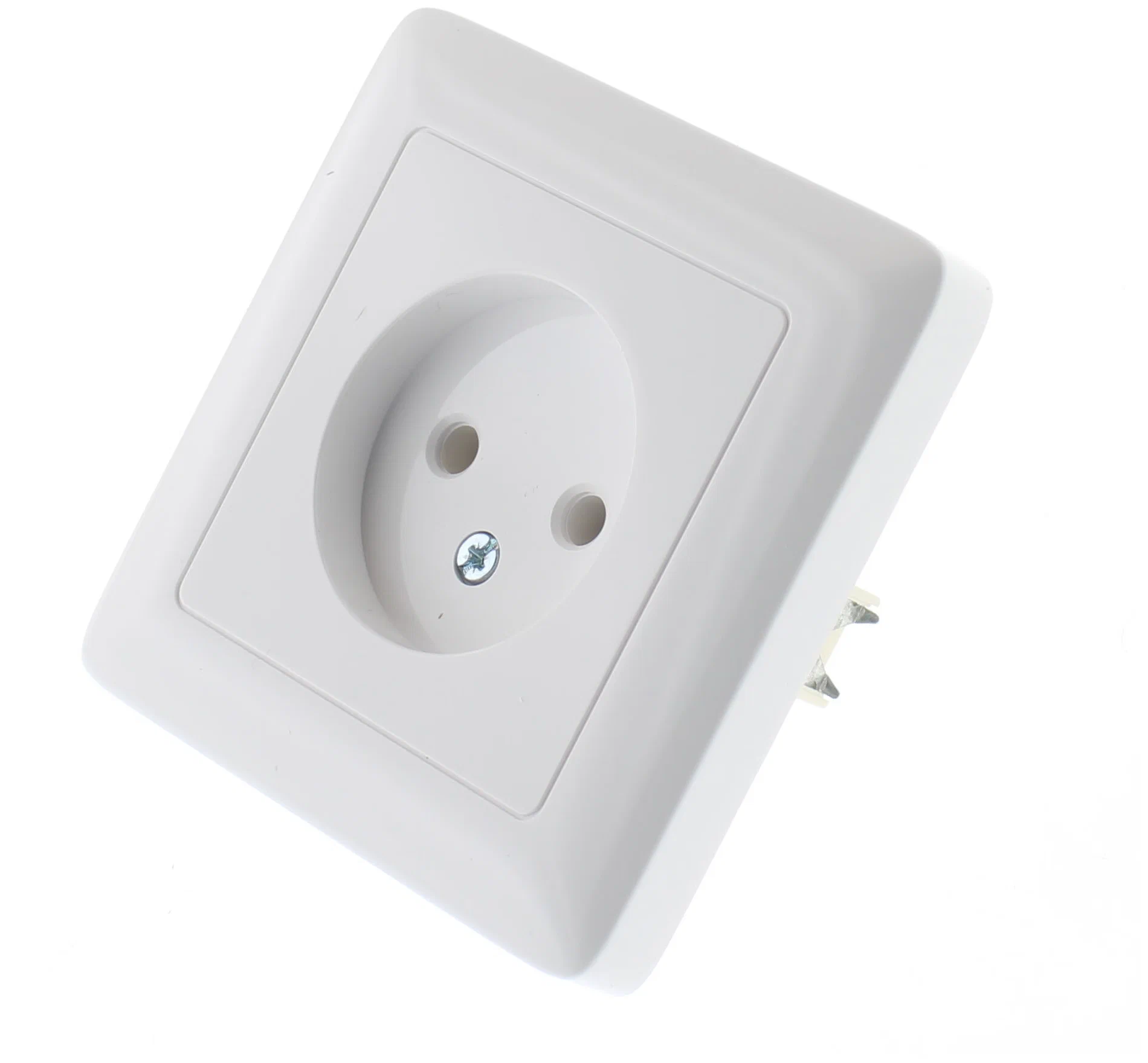 

Розетка WESSEN RS10-132-B ХИТ белый 1-я б/з 10А скрытый монтаж
