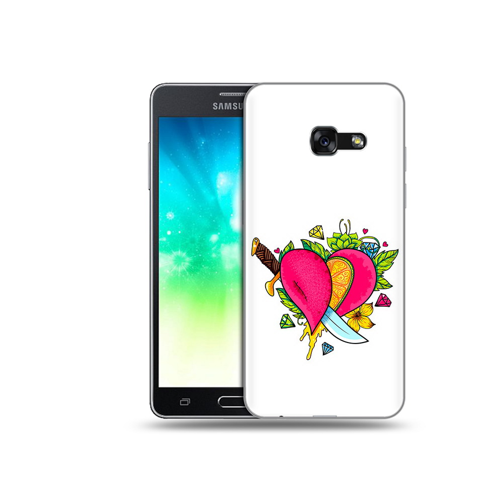 

Чехол MyPads Tocco для Samsung Galaxy A3 (2017) Фруктовое сердце (PT51197.565.188), Прозрачный, Tocco