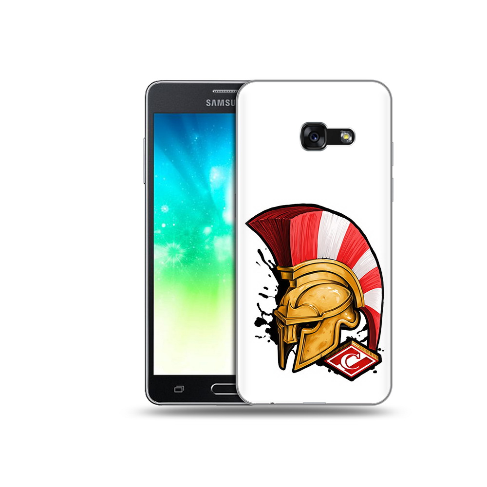 

Чехол MyPads Tocco для Samsung Galaxy A3 (2017) ФК спартак шлем (PT51197.565.185), Прозрачный, Tocco