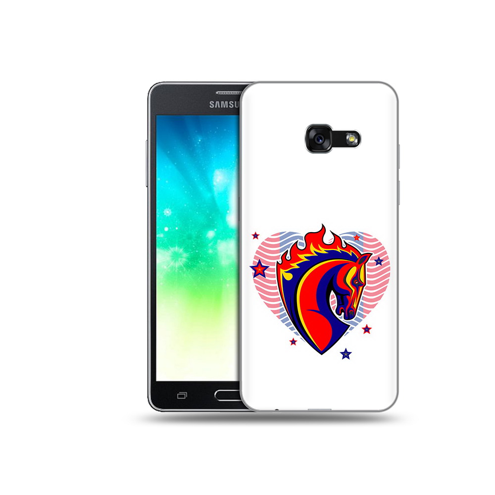 

Чехол MyPads Tocco для Samsung Galaxy A3 (2017) ФК ЦСЛ Лошадь (PT51197.565.180), Прозрачный, Tocco