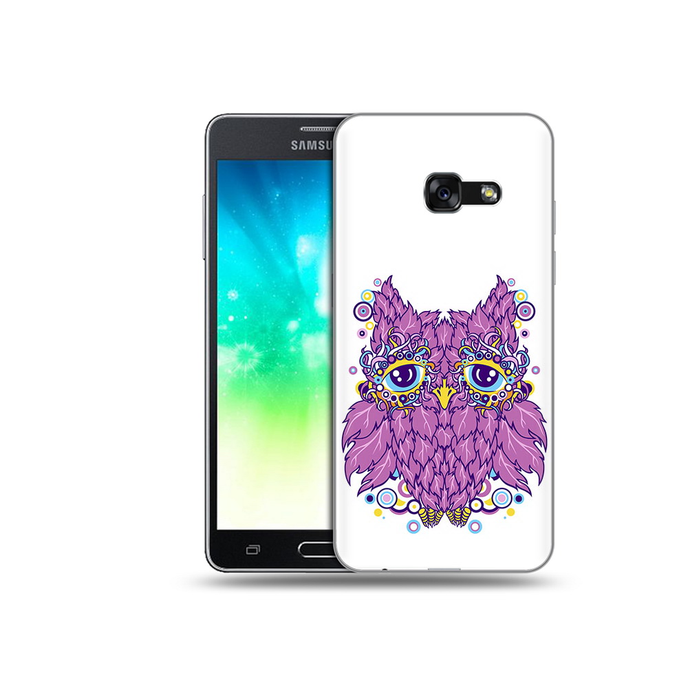 

Чехол MyPads Tocco для Samsung Galaxy A3 (2017) Розовая сова (PT51197.565.147), Прозрачный, Tocco