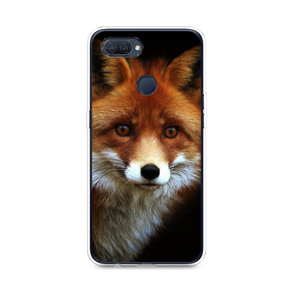 

Чехол на Oppo A12 "Лиса 2", Оранжевый;черный;серый, 253450-1