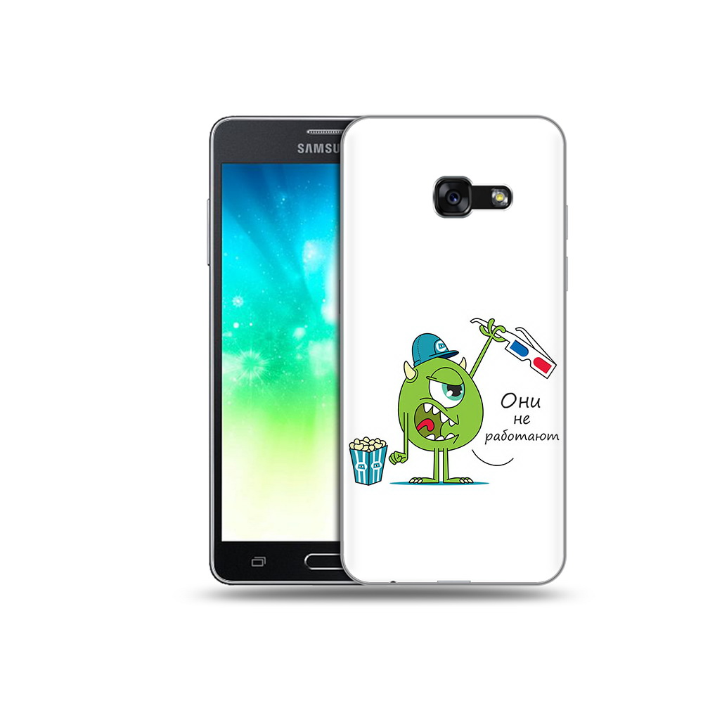 

Чехол MyPads Tocco для Samsung Galaxy A3 (2017) Очки не работают (PT51197.565.129), Прозрачный, Tocco