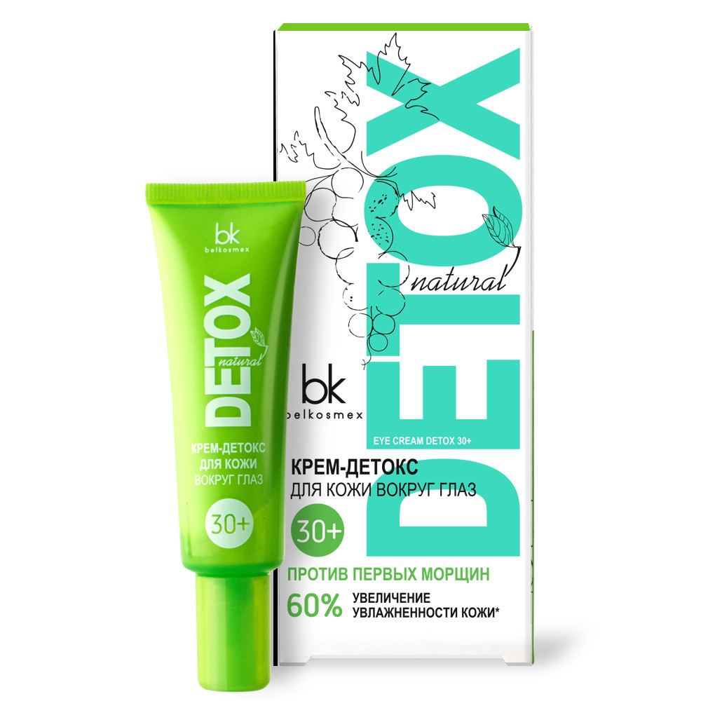 

Крем-детокс для кожи вокруг глаз 30+ Belkosmex Detox, 25 г