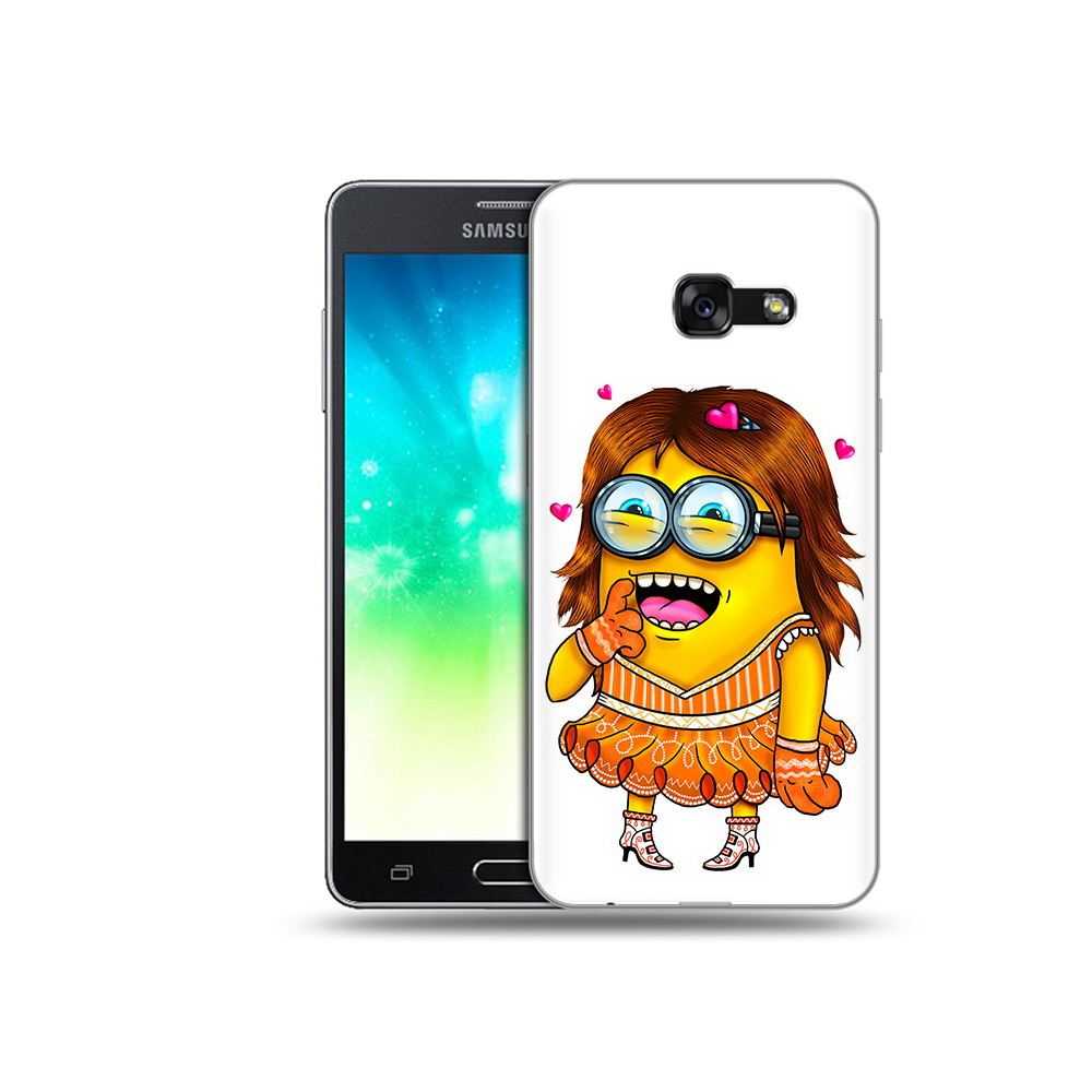 

Чехол MyPads Tocco для Samsung Galaxy A3 (2017) Миньон девочка (PT51197.565.116), Прозрачный, Tocco