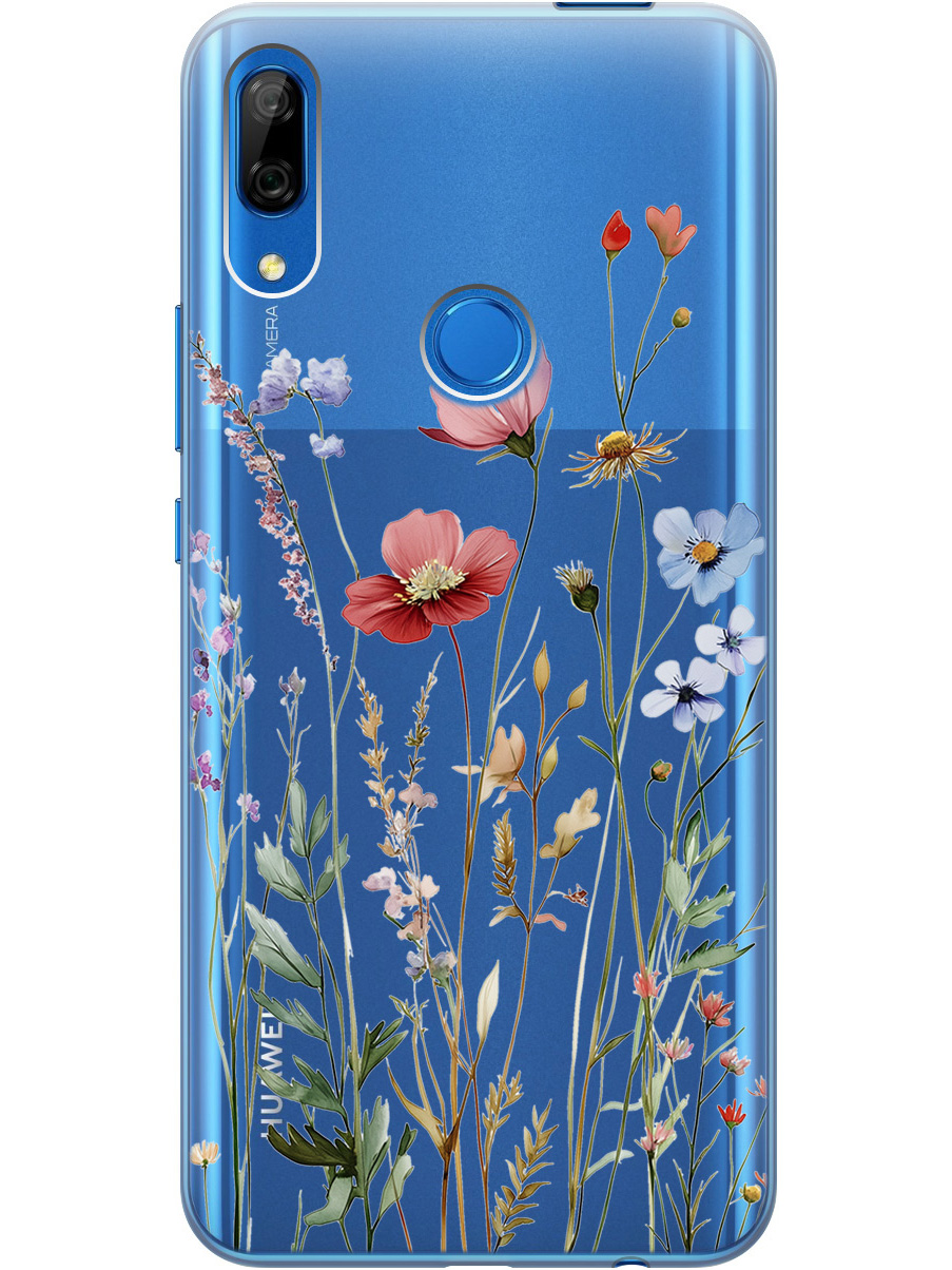 

Чехол на Honor 9X / 9X Premium / Huawei P Smart Z / Y9 Prime (2019) 858678, Прозрачный;зеленый;красный, 721096523