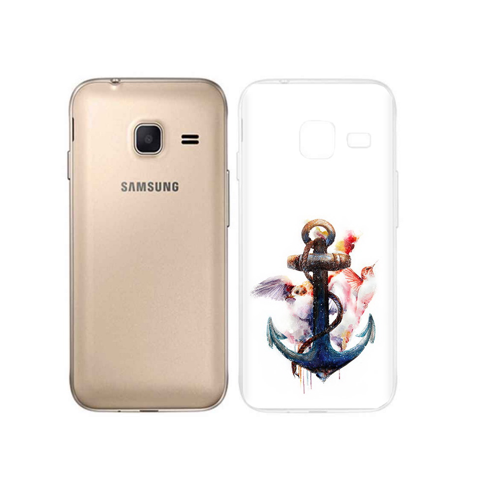 

Чехол MyPads Tocco для Samsung Galaxy J1 mini якорь с птицами (PT24300.564.703), Tocco