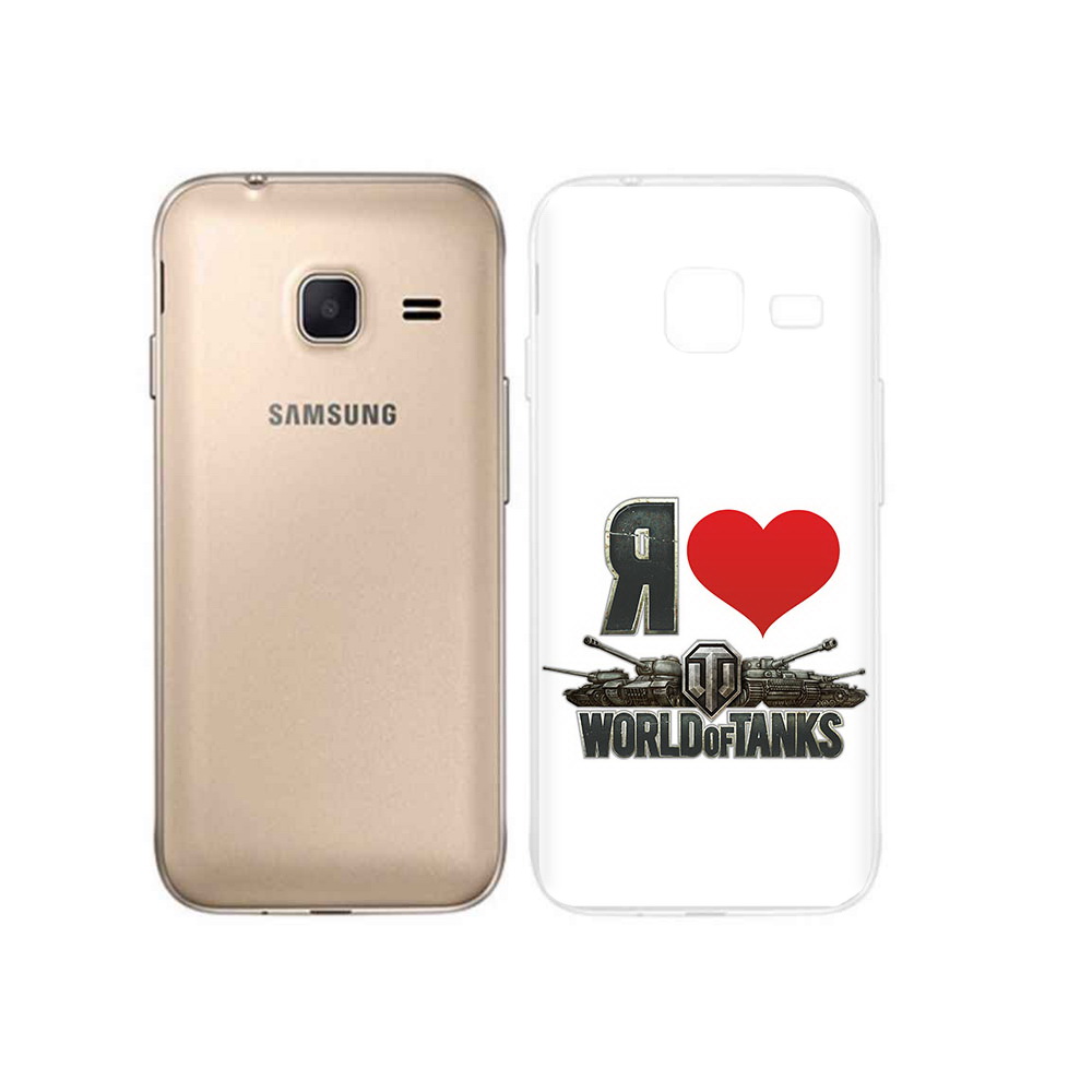 

Чехол MyPads Tocco для Samsung Galaxy J1 mini я люблю ворлд оф танк (PT24300.564.702), Tocco